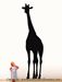 Picture of Giraffe  9 (Animal Mascot Silhouette Decals)