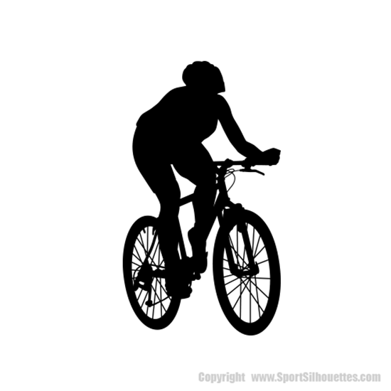 Picture of Mountain Biking  5 (Sports Decor: Silhouette Decals)