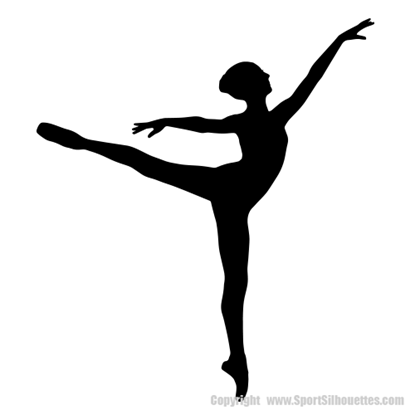 Picture of Ballerina  4 (Ballet Decor: Wall Silhouettes)