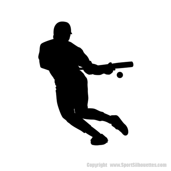 Picture of Baseball Player 20 (Sports Decor: Silhouette Decals)