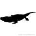 Picture of Crocodile 37 (Animal Mascot Silhouette Decals)