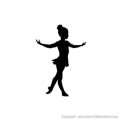 Picture of Dancer (Youth) 45 (Dance Studio Decor: Wall Silhouettes)