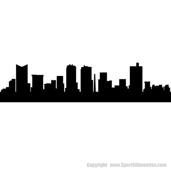 Picture of Fort Worth, Texas City Skyline (Cityscape Decal)