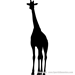 Picture of Giraffe  9 (Animal Mascot Silhouette Decals)