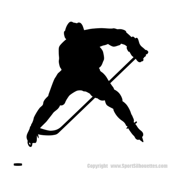 STANLEY CUP SILHOUETTE Hockey Decor (Stanley Cup Wall Silhouettes