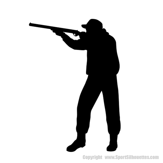 HUNTING VINYL DECALS Hunter Silhouettes, Hunting Decorations