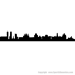 Picture of Madrid, Spain 2 City Skyline (Cityscape Decal)