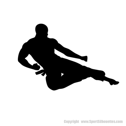 Picture of Martial Arts  3 (Dojo Decor: Silhouette Decals)
