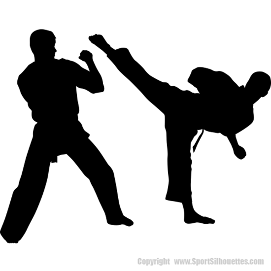 Picture of Martial Arts  6 (Dojo Decor: Silhouette Decals)