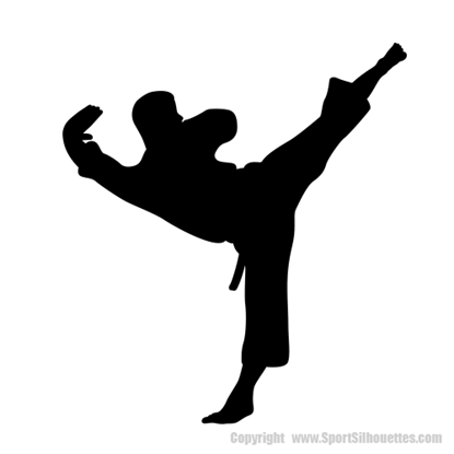 Picture of Martial Arts  9 (Dojo Decor: Silhouette Decals)
