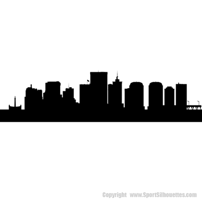 Picture of Richmond, Virginia City Skyline (Cityscape Decal)