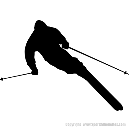 Picture of Skier  3 (Ski Decor: Silhouette Decal)