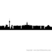 Picture of Vienna, Austria City Skyline (Cityscape Decal)